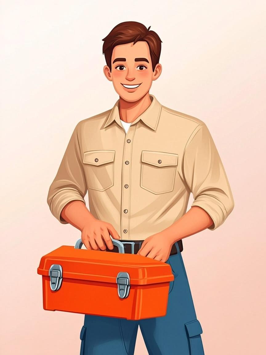 Professional Hellofixx handyman ready to help
